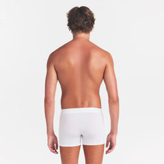 SKIMS STRETCH MENS 5" BOXER BRIEF | CHALK ON A MODEL BACK VIEW