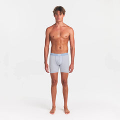 SKIMS COTTON MENS 5" BOXER BRIEF 3-PACK | NIMBUS MULTI ON A MODEL FRONT VIEW @ | FOCUS: 0.0, 1.0, 0.9
