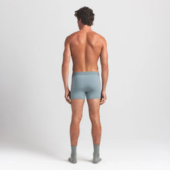 SKIMS COTTON MENS 3" BOXER BRIEF | SKY ON A MODEL BACK VIEW @ | FOCUS: 0.0, 1.0, 0.9