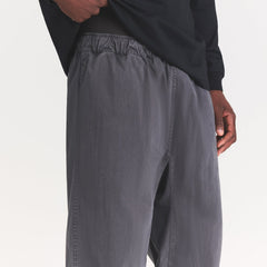 WOVEN MENS KARATE PANT | ASH ON A MODEL SIDE VIEW @ | FOCUS: 0.0, 1.0, 0.9