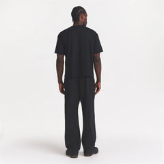 WOVEN MENS KARATE PANT | ONYX ON A MODEL FRONT VIEW @ | FOCUS: 0.0, 1.0, 0.9