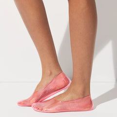 JELLY SHOE | MELON ON A MODEL SIDE VIEW @ | FOCUS: 0.0, 1.0, 0.9