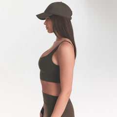 NikeSKIMS ACCESSORIES CLUB CAP | DARK SEPIAON A MODEL