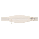 NikeSKIMS ACCESSORIES SLIM WAISTPACK | IVORY LAYS FLAT ON A WHITE BACKGROUND