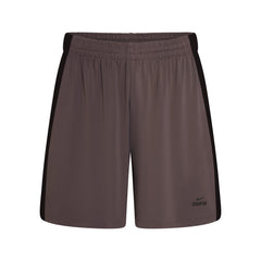 NikeSKIMS STRETCH KNIT DOLPHIN SHORT | NSKM RESIN/NSKM PHOENIX/(NSKM RESIN) FLAT ON A WHITE BACKGROUND | FLT
