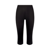 NikeSKIMS SHINE DRAWCORD CROP 17 INCH LEGGING | NSKM OBSIDIAN FLAT ON A WHITE BACKGROUND | FLT@ | FOCUS: 0.0, 1.0, 0.9