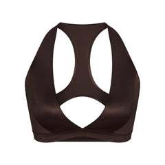 NikeSKIMS SATIN SHINE HALTER NECK RACER BACK | NSKM PHOENIX FLAT ON A WHITE BACKGROUND | FLT