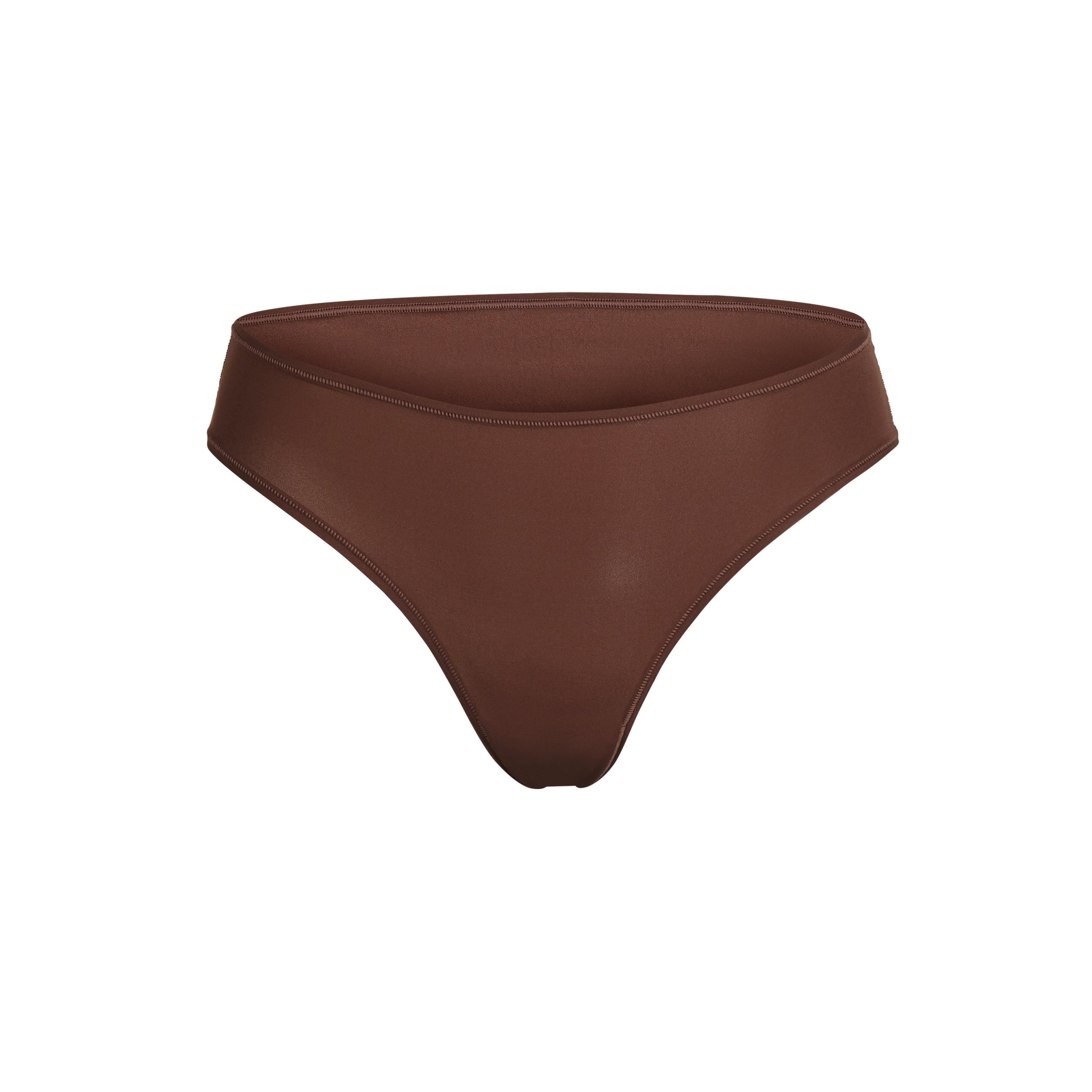 FITS EVERYBODY CHEEKY BRIEF | COCOA (BRIEFS, PANTIES) LAYS FLAT ON A WHITE BACKGROUND | FLT