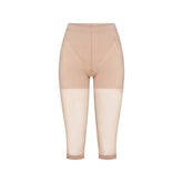 HOSIERY SHAPING CAPRI TIGHTS | CLAY (HOSIERY) FLAT ON A WHITE BACKGROUND | FLT
