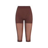 HOSIERY SHAPING CAPRI TIGHTS | COCOA (HOSIERY) FLAT ON A WHITE BACKGROUND | FLT