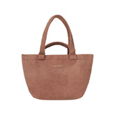 TERRY MEDIUM TOTE | SIENNA FLAT ON A WHITE BACKGROUND @ | FLT