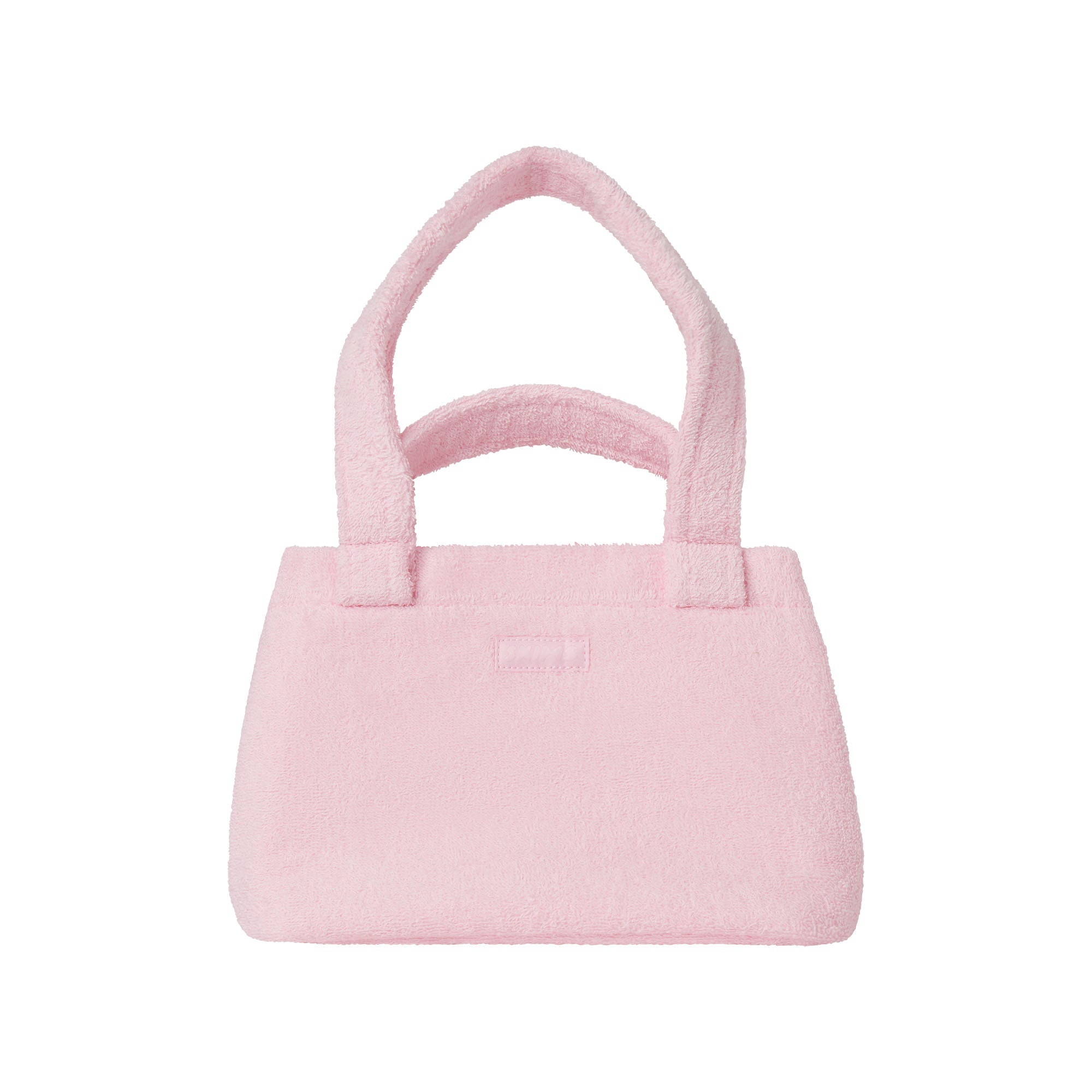 TERRY SMALL TOTE | PEONY FLAT ON A WHITE BACKGROUND | FLT