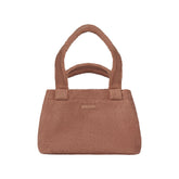 TERRY SMALL TOTE | SIENNA FLAT ON A WHITE BACKGROUND @ | FLT
