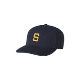 SKIMS ACCESSORIES MENS BASEBALL CAP | NAVY FLAT ON A WHITE BACKGROUND | FLT