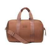 NikeSKIMS ACCESSORIES PUFFER GYM BAG | CAROB BROWN & LAYS FLAT ON A WHITE BACKGROUND | FLT