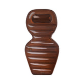 FUNBOY X SKIMS LOUNGE POOL FLOAT | COCOA LAYS FLAT ON A WHITE BACKGROUND | FLT