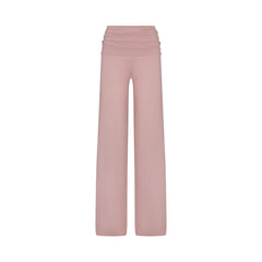 NikeSKIMS STRETCH KNIT FOLDOVER WIDE LEG PANT | HIMALAYAN FLAT ON A WHITE BACKGROUND | FLT