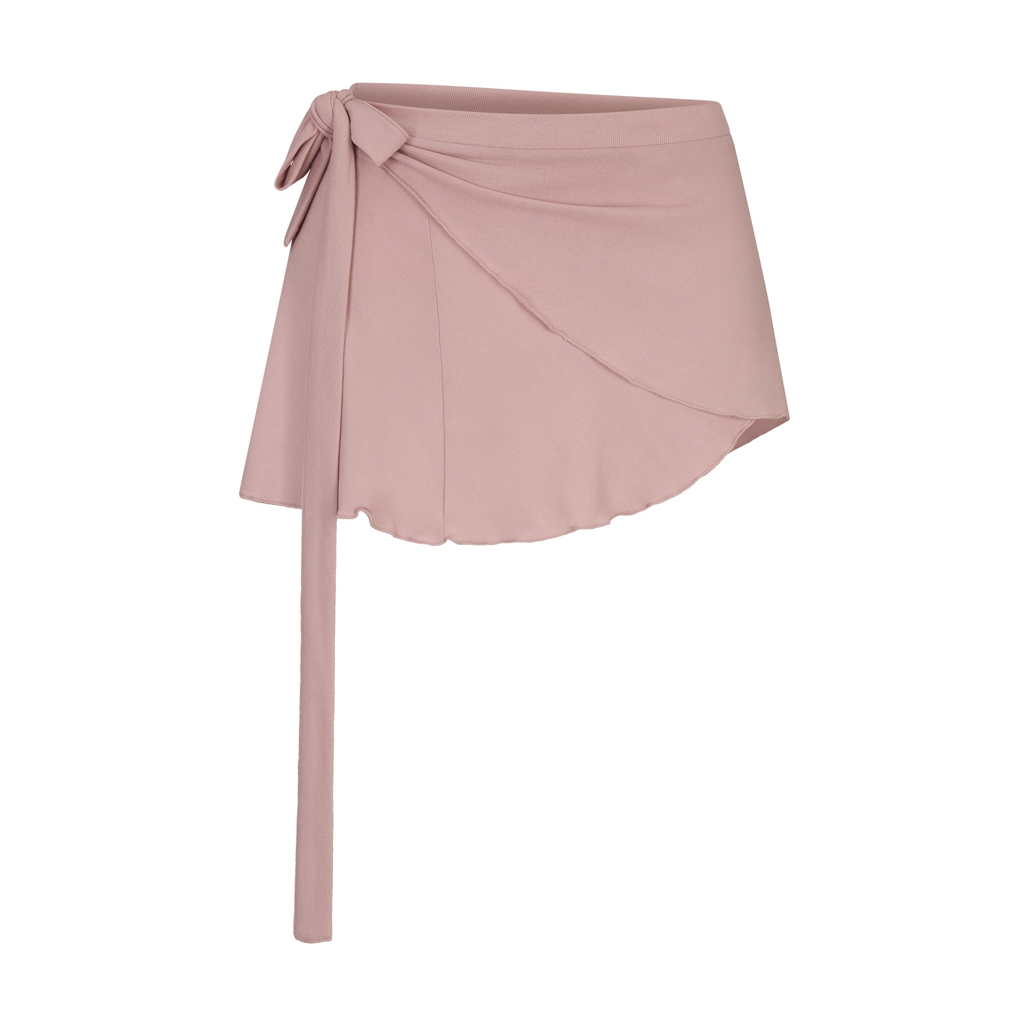 NikeSKIMS STRETCH KNIT WRAP SKIRT | HIMALAYAN FLAT ON A WHITE BACKGROUND | FLT
