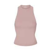 NikeSKIMS MATTE MOCK NECK RACER TANK | HIMALAYAN FLAT ON A WHITE BACKGROUND | FLT