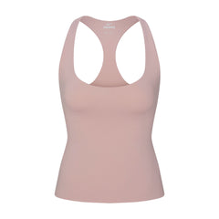 NikeSKIMS MATTE RACER BACK TANK | HIMALAYAN FLAT ON A WHITE BACKGROUND | FLT