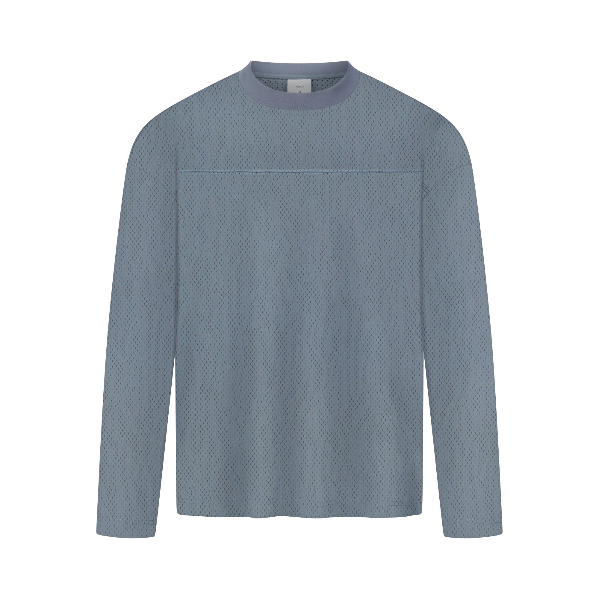 MESH APPAREL MENS LONG SLEEVE JERSEY | ZIRCON FLAT ON A WHITE BACKGROUND | FLT