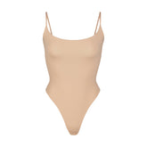 FITS EVERYBODY CAMI BODYSUIT | CLAY (BODYSUITS) LAYS FLAT ON A WHITE BACKGROUND | FLT