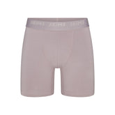 SKIMS STRETCH MENS 5" BOXER BRIEF | OYSTER FLAT ON A WHITE BACKGROUND | FLT