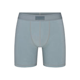 SKIMS COTTON MENS 5" BOXER BRIEF | SKY FLAT ON A WHITE BACKGROUND | FLT