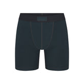 SKIMS COTTON MENS 5" BOXER BRIEF | VERDANT FLAT ON A WHITE BACKGROUND | FLT