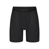 SKIMS SPORT MENS 7" BOXER BRIEF | OBSIDIAN (MENS BOXERS, MENS UNDERWEAR) LAYS FLAT ON A WHITE BACKGROUND | FLT