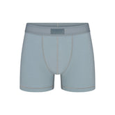 SKIMS COTTON MENS 3" BOXER BRIEF | SKY FLAT ON A WHITE BACKGROUND | FLT