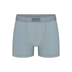 SKIMS COTTON MENS 3" BOXER BRIEF | SKY FLAT ON A WHITE BACKGROUND | FLT