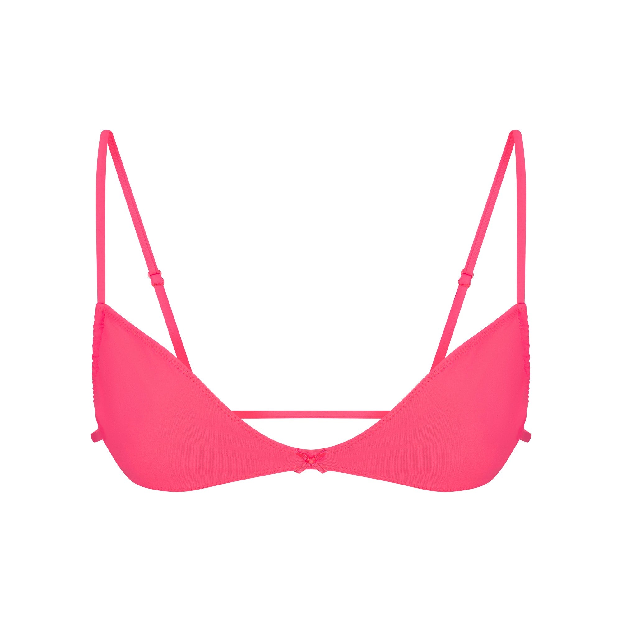 FITS EVERYBODY MICRO BANDEAU | ULTRA PINK FLAT ON A WHITE BACKGROUND | FLT