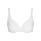 EVERYDAY COTTON FULL COVERAGE BRA | SNOW FLAT ON A WHITE BACKGROUND | FLT