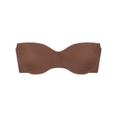SMOOTHING INTIMATES STRAPLESS BRA | COCOA FLAT ON A WHITE BACKGROUND | FLT