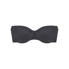SMOOTHING INTIMATES STRAPLESS BRA | ONYX FLAT ON A WHITE BACKGROUND | FLT