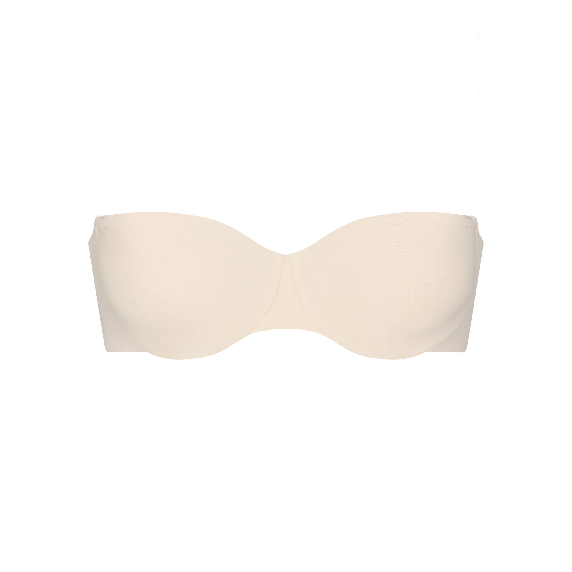 SMOOTHING INTIMATES STRAPLESS BRA | SAND FLAT ON A WHITE BACKGROUND | FLT