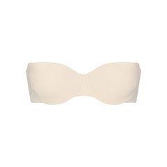 SMOOTHING INTIMATES STRAPLESS BRA | SAND FLAT ON A WHITE BACKGROUND | FLT