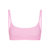 FITS EVERYBODY SCOOP BRALETTE | BUBBLEGUM FLAT ON A WHITE BACKGROUND | FLT