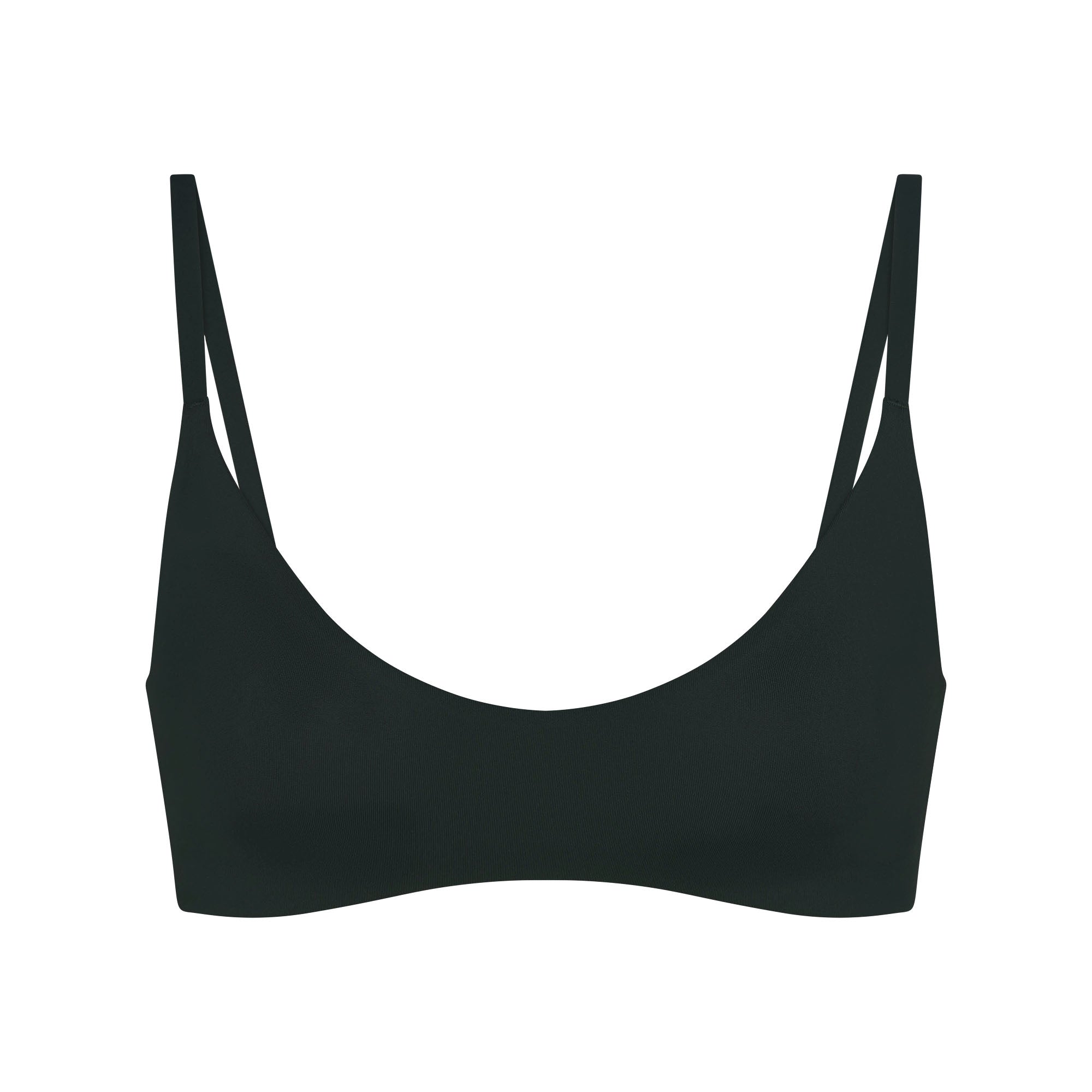 NikeSKIMS MATTE MICRO SCOOP BRA | DARK TEAL FLAT ON A WHITE BACKGROUND | FLT