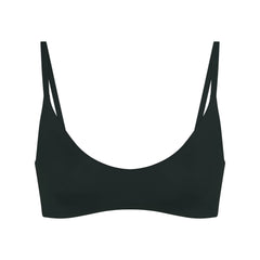 NikeSKIMS MATTE MICRO SCOOP BRA | DARK TEAL FLAT ON A WHITE BACKGROUND | FLT