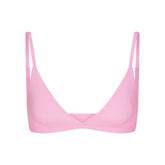 FITS EVERYBODY TRIANGLE BRALETTE | BUBBLE GUM FLAT ON A WHITE BACKGROUND | FLT