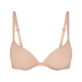 SKIMS ULTIMATE BRA TEARDROP PUSH-UP BRA | MICA (PLUNGE BRAS) LAYS FLAT ON A WHITE BACKGROUND | FLT