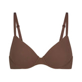 FITS EVERYBODY T-SHIRT BRA | JASPER (DEMI BRAS) LAYS FLAT ON A WHITE BACKGROUND | FLT