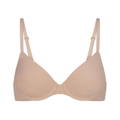 FITS EVERYBODY T-SHIRT BRA | MICA (DEMI BRAS) LAYS FLAT ON A WHITE BACKGROUND | FLT