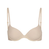 FITS EVERYBODY PUSH-UP BRA | SAND (DEMI BRAS) LAYS FLAT ON A WHITE BACKGROUND | FLT