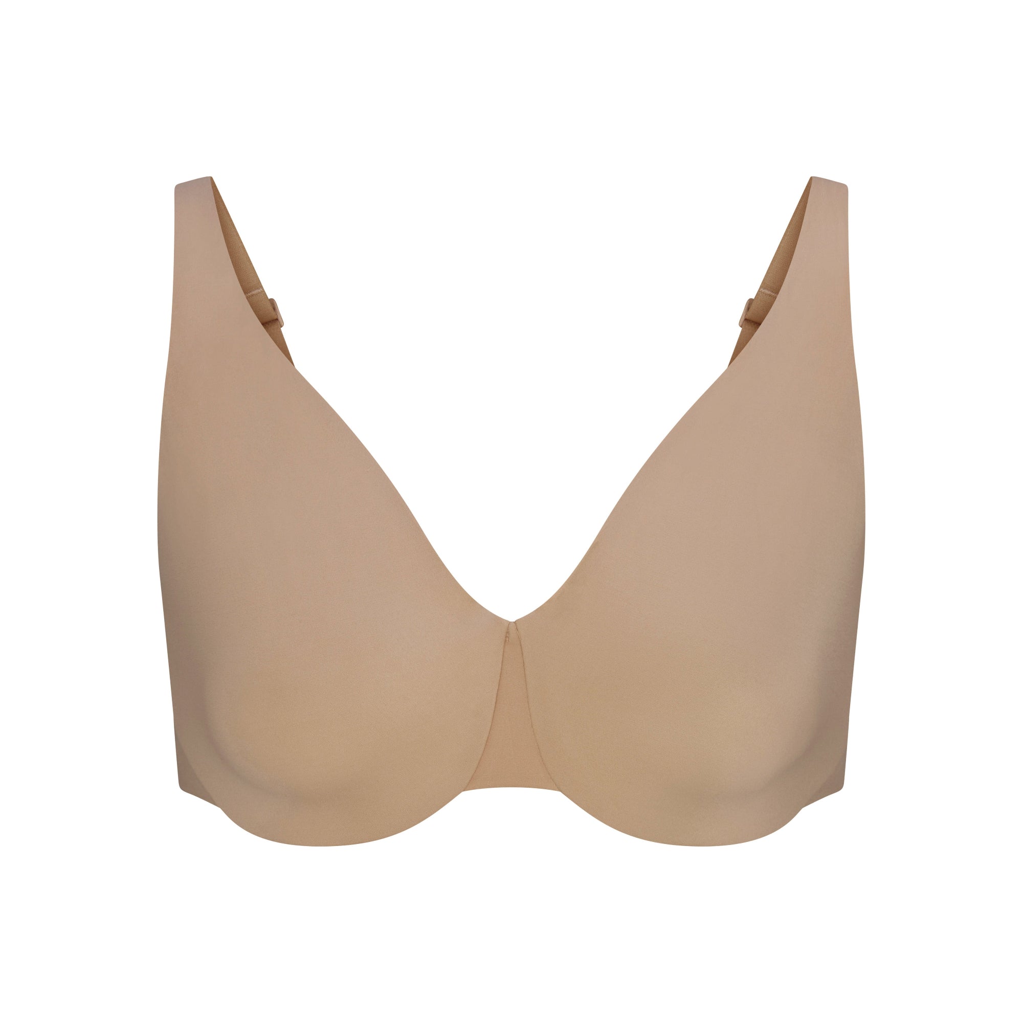 SMOOTHING INTIMATES UNLINED MINIMIZER BRA | CLAY FLAT ON A WHITE BACKGROUND | FLT