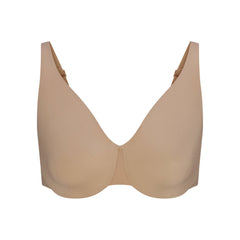 SMOOTHING INTIMATES UNLINED MINIMIZER BRA | CLAY FLAT ON A WHITE BACKGROUND | FLT