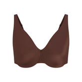 SMOOTHING INTIMATES UNLINED MINIMIZER BRA | COCOA FLAT ON A WHITE BACKGROUND | FLT