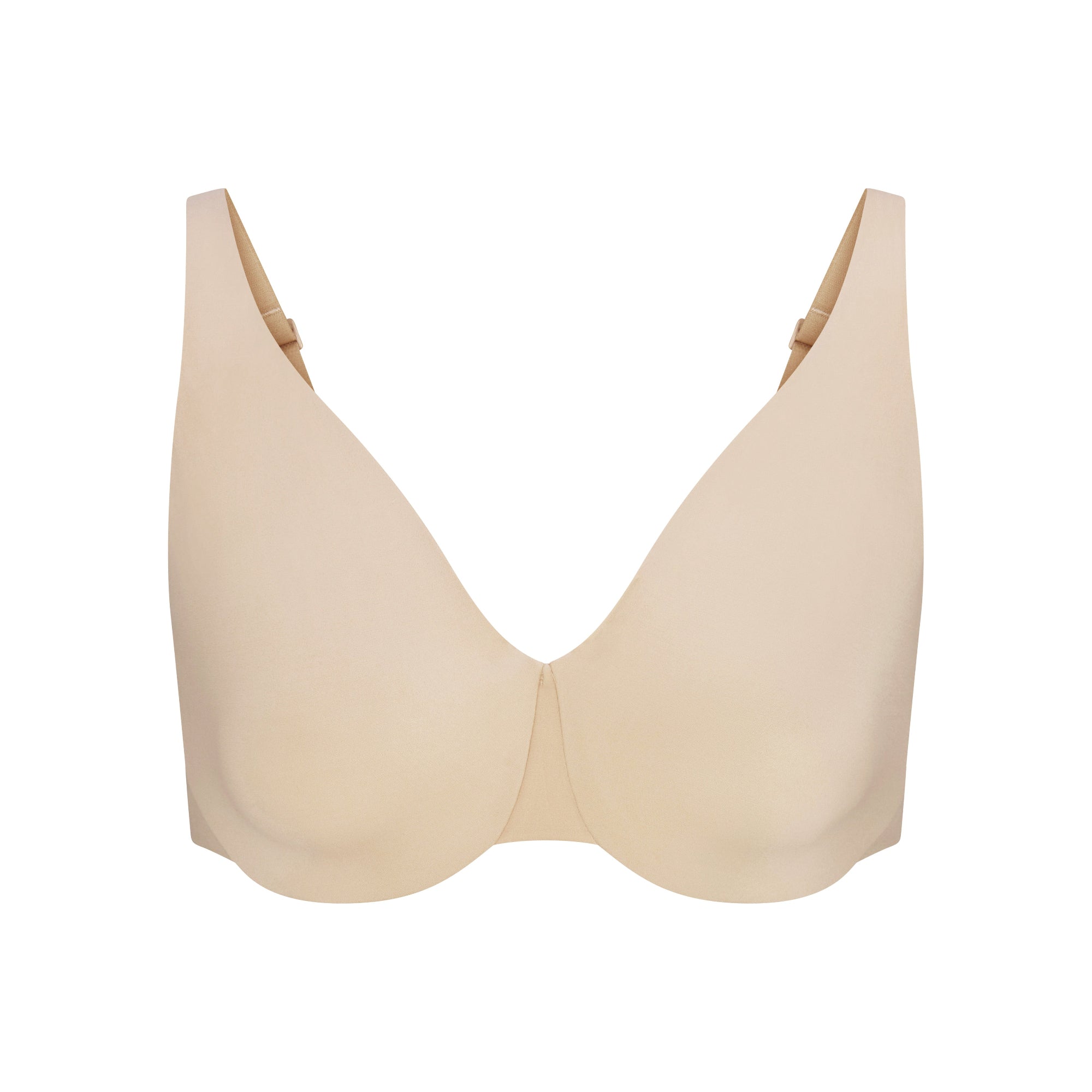SMOOTHING INTIMATES UNLINED MINIMIZER BRA | SAND FLAT ON A WHITE BACKGROUND | FLT
